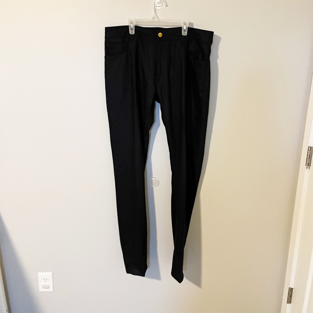 Pt Torino denim jazz fleece wool blue pants‎ men's 38